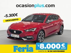 Rojo Usado 2021 Seat Leon FR Berlina | 20.350 € (Precio justo)