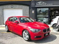 Rojo Usado 2011 BMW 116 Sport Line Utilitario | 10.900 € (Precio justo)