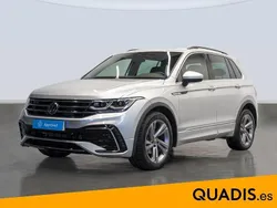 Gris Usado 2022 VW Tiguan R-line SUV | 35.500 € (Un poco caro)
