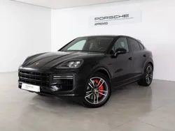 Negro cromita metalizado Usado 2024 Porsche Cayenne Turbo E-Hybrid SUV | 189.100 € (Precio justo)