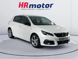 Blanco Usado 2021 Peugeot 308 GT-line Berlina | 12.510 € (Precio justo)