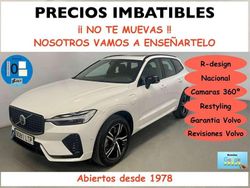Blanco Usado 2021 Volvo XC60 R-Design SUV | 32.950 € (Precio justo)