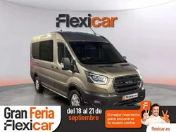 Marrón Usado 2021 Ford Tourneo Custom Titanium Monovolumen | 26.990 € (Precio justo)