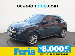 Negro Usado 2016 Nissan Juke N-Connecta SUV | 10.490 € (Precio justo)