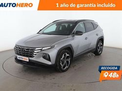 Gris Usado 2021 Hyundai Tucson SUV | 26.899 € (Precio justo)