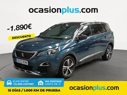 Verde Usado 2018 Peugeot 5008 GT-line Monovolumen | 20.800 € (Precio justo)