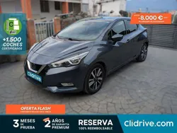Gris Usado 2017 Nissan Micra S Utilitario | 7290 € (Super precio)