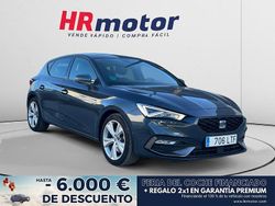 Negro Usado 2021 Seat Leon FR Berlina | 19.440 € (Precio justo)