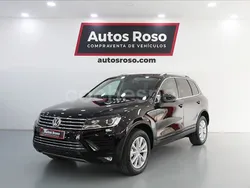 Negro Usado 2015 VW Touareg Terrain Tech SUV | 19.990 € (Buen precio)