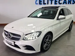 Blanco Usado 2019 Mercedes C220 Familiar | 28.990 € (Un poco caro)
