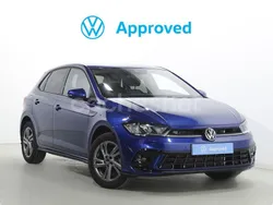 Azul Usado 2024 VW Polo R-line Berlina | 24.900 € (Caro)