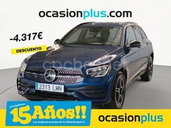 Azul Usado 2021 Mercedes GLC220 SUV | 38.690 € (Precio justo)