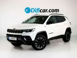 Blanco Usado 2024 Jeep Compass Trailhawk SUV | 30.490 € (Precio justo)