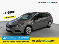 Gris Usado 2021 Opel Astra Elegance Familiar | 11.650 € (Precio justo)