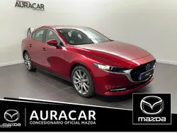 Rojo Usado 2024 Mazda 3 Center-Line Berlina | 28.700 € (Precio justo)