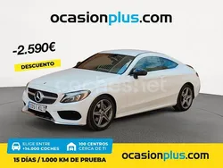Blanco Usado 2018 Mercedes C220 Coupe | 28.500 € (Un poco caro)