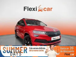 Rojo Usado 2019 Skoda Karoq SportLine SUV | 20.290 € (Un poco caro)