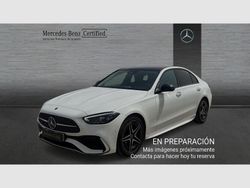 Blanco Usado 2023 Mercedes C200 AMG line Berlina | 38.990 €