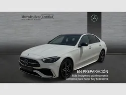 Blanco Usado 2023 Mercedes C200 AMG line Berlina | 38.990 €