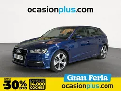 Azul Usado 2015 Audi A3 S-Line | 17.450 € (Precio justo)