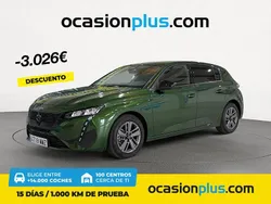 Verde Usado 2024 Peugeot 308 Active Berlina | 20.390 € (Precio justo)
