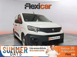 Blanco Usado 2021 Peugeot Partner Monovolumen | 11.470 € (Precio justo)