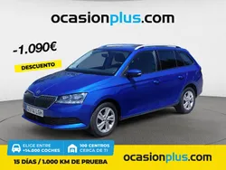 Azul Usado 2020 Skoda Fabia Ambition Familiar | 11.990 € (Precio justo)