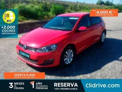 Rojo Usado 2015 VW Golf VII Utilitario | 8790 € (Super precio)