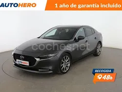 Gris Usado 2021 Mazda 3 Berlina | 23.099 € (Precio justo)