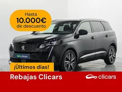 Negro Usado 2021 Peugeot 5008 GT Monovolumen | 24.990 € (Precio justo)