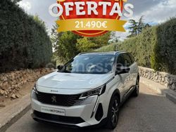 Blanco Usado 2021 Peugeot 5008 GT Monovolumen | 21.490 € (Un poco caro)