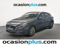Gris Usado 2017 Mazda 3 Luxury Utilitario | 13.450 € (Precio justo)