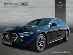 Negro Usado 2025 Mercedes E300 Berlina | 68.900 € (Precio justo)