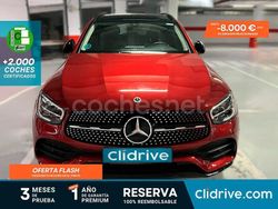 Rojo Usado 2022 Mercedes GLC220 SUV | 39.290 € (Buen precio)