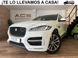 Blanco Usado 2020 Jaguar F-Pace R-Sport SUV | 22.990 € (Un poco caro)