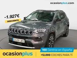 Gris Usado 2022 Jeep Compass Limited SUV | 20.390 € (Precio justo)