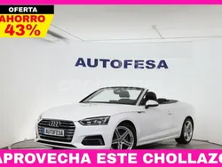 Blanco Usado 2018 Audi A5 Cabriolet S-Line Descapotable | 32.650 € (Precio justo)