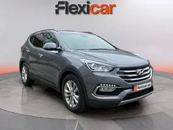 Gris Usado 2017 Hyundai Santa Fe Style SUV | 18.890 € (Precio justo)
