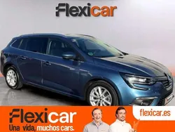 Azul Usado 2017 Renault Mégane GrandTour Zen Familiar | 10.440 € (Precio justo)