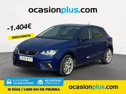 Azul Usado 2019 Seat Ibiza Style Plus Berlina | 15.450 € (Un poco caro)