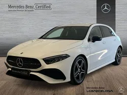 Blanco Usado 2024 Mercedes A180 AMG line Berlina | 31.900 € (Precio justo)
