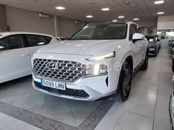 Blanco Usado 2021 Hyundai Santa Fe SUV | 28.990 € (Un poco caro)
