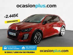 Rojo Usado 2024 Peugeot 208 GT Utilitario | 26.900 €