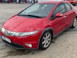 Rojo Usado 2008 Honda Civic Sport Berlina | 5500 € (Precio justo)