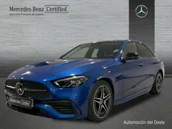 Azul Usado 2024 Mercedes C200 Berlina | 41.900 € (Precio justo)