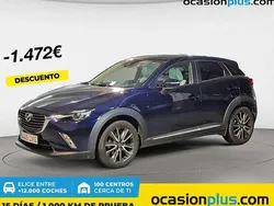 Azul Usado 2017 Mazda CX-3 Luxury SUV | 14.364 € (Precio justo)