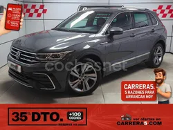 Gris / plata Usado 2021 VW Tiguan R-line SUV | 27.500 € (Precio justo)