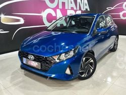 Azul Usado 2021 Hyundai i20 Berlina | 14.990 € (Precio justo)