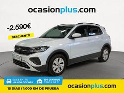 Gris Usado 2024 VW T-Cross Life SUV | 21.600 € (Precio justo)
