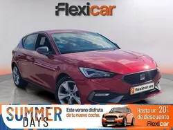 Rojo Usado 2021 Seat Leon FR Berlina | 22.490 € (Precio justo)